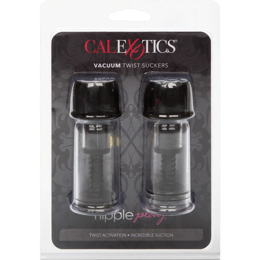 CALEXOTICS - VENTOUSES À VENTOUSE À TOURNER SOUS VIDE NOIRES