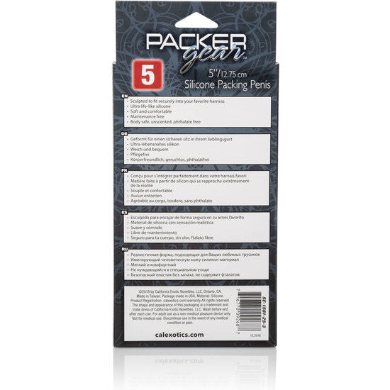 CALEXOTICS - SILICONE SEAL FOR PENIS 12.75 CM CARAMEL