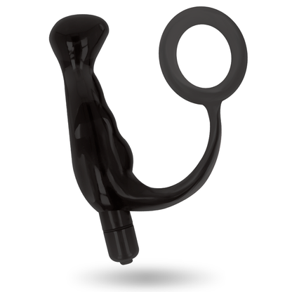 ADDICTED TOYS - BLACK PROST TIC VIBRATOR 10 CM