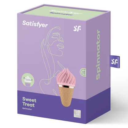 SATISFYER - SPINNATOR SWEET TREAT BLACK