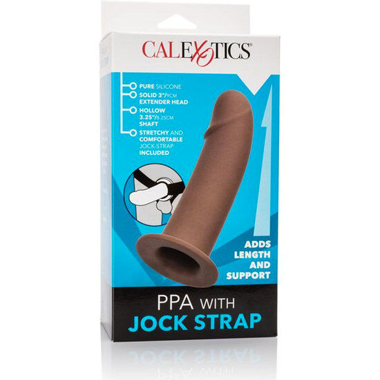 CALEXOTICS - PPA WITH JOCK STRAP BROWN - 4