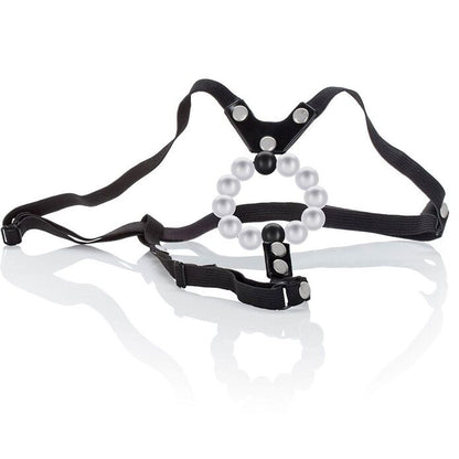 CALEXOTICS - LOVERS THONG W. PLEASURE PEARLS - 1