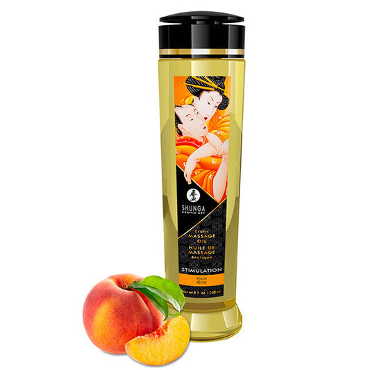 SHUNGA - STIMULATING EROTIC MASSAGE OIL 240 ML - 1