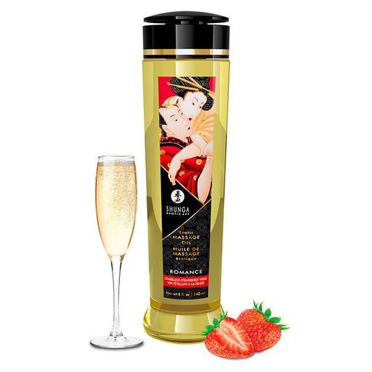 SHUNGA - EROTIC ROMANCE MASSAGE OIL 240 ML - 1