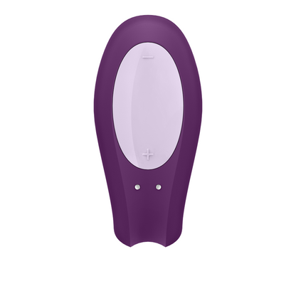 SATISFYER - DOUBLE JOY CON APP PURPLE - BLACK - 9