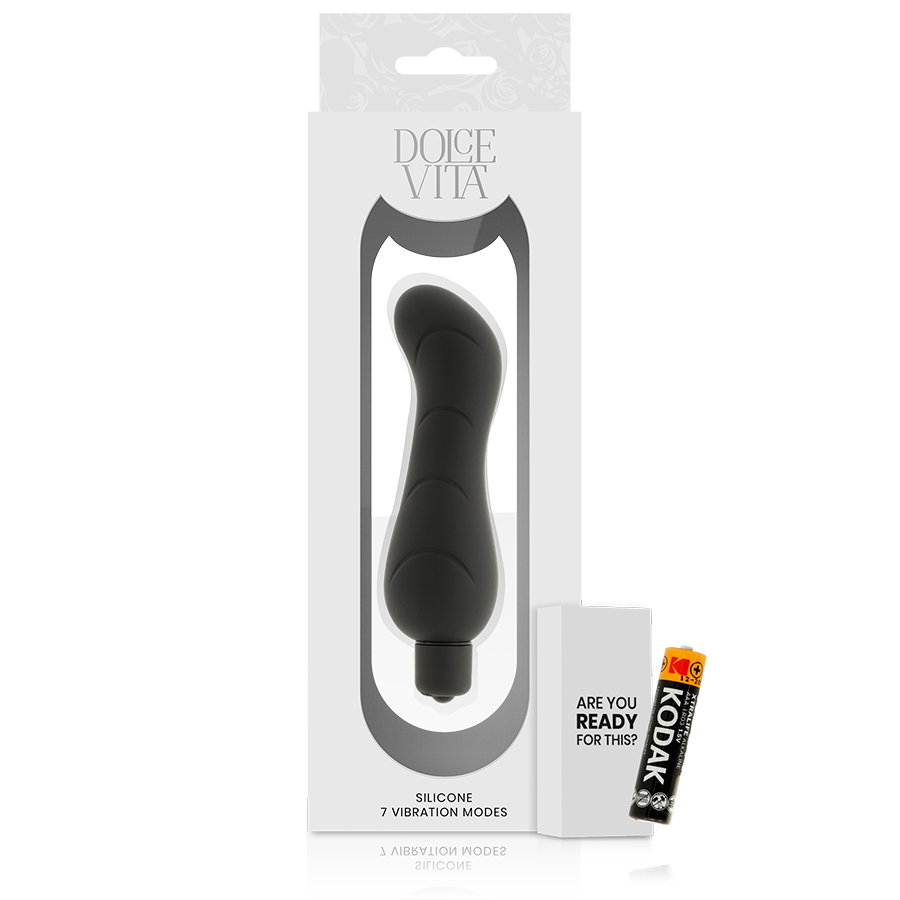 DOLCE VITA - G-SPOT BLACK SILICONE - 3