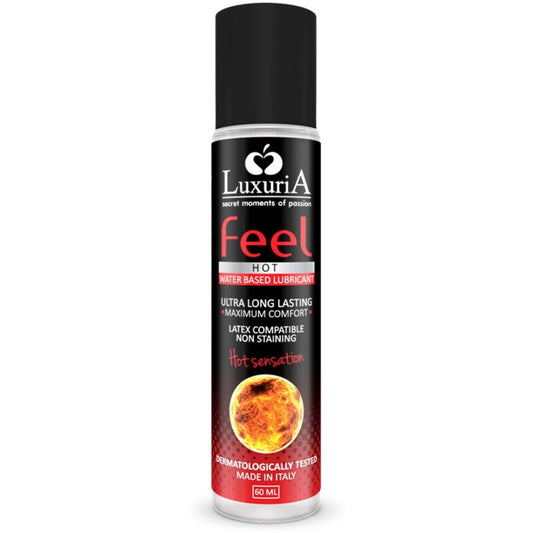INTIMATELINE - LUXURIA FEEL HOT SENSATION WATER BASED LUBRICANT 60 ML - 1
