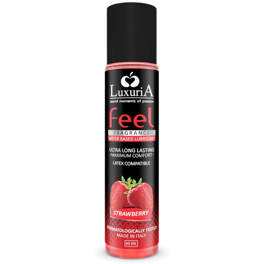 INTIMATELINE - LUXURIA FEEL STRAWBERRY WATER BASED LUBRICANT 60 ML - 1