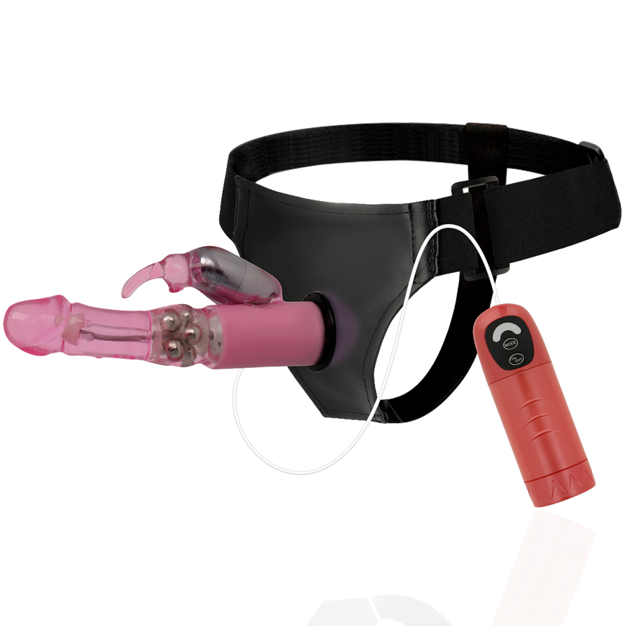 HARNESS ATTRACTION - RNES DANIEL WITH VIBRATION AND ROTATION 18 CM -O- 3.5 CM - 2