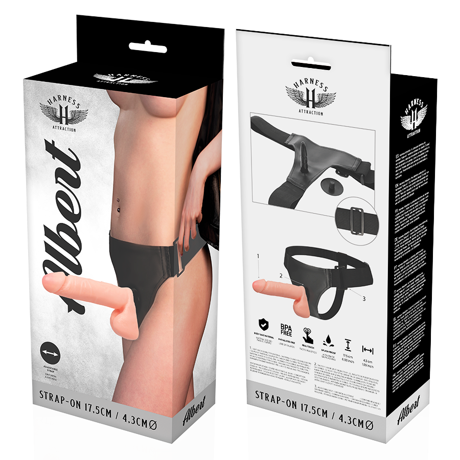HARNESS ATTRACTION - RNES ALBERT REALISTIC 17.5 CM -O- 4.3 CM - 5