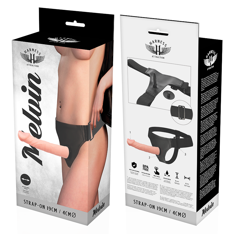 HARNESS ATTRACTION - RNES MELVIN FLESH 19 CM -O- 4 CM - 2