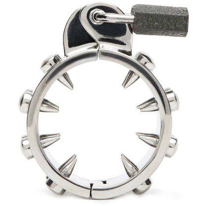 METAL HARD - ANTI-ERECTION CHASTITY RING - 2