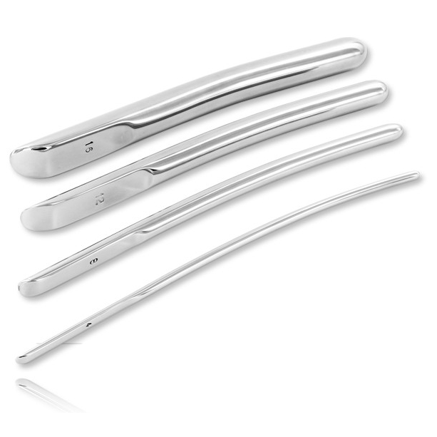 METAL HARD - 8MM STEEL URETHRAL DILATOR - 3