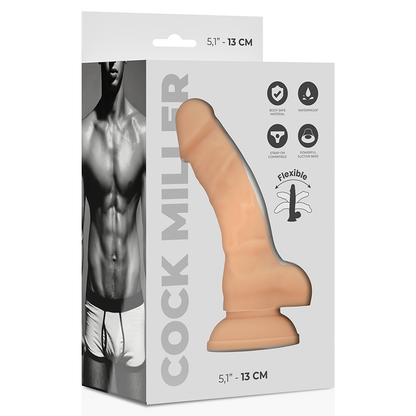 COCK MILLER - ARTICULATED SILICONE DENIST COCKSILL 13 CM