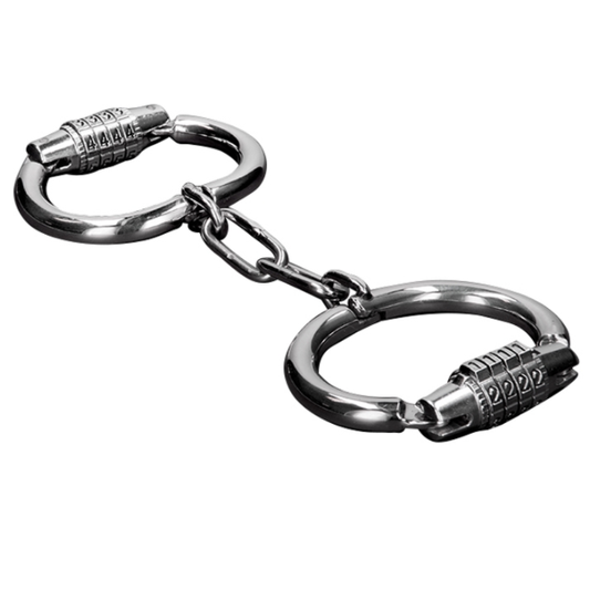 METAL HARD - HANDCUFFS WITH COMBINATION LOCK - 1