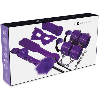 EXPERIENCE - BDSM FETISH KIT PURPLE SERIES - 3