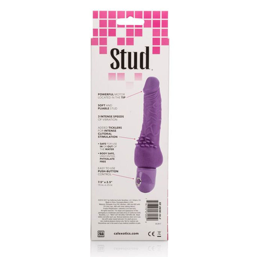 CALEXOTICS - POWER STUD CLITERRIFIC PURPLE VIBRATOR - 2
