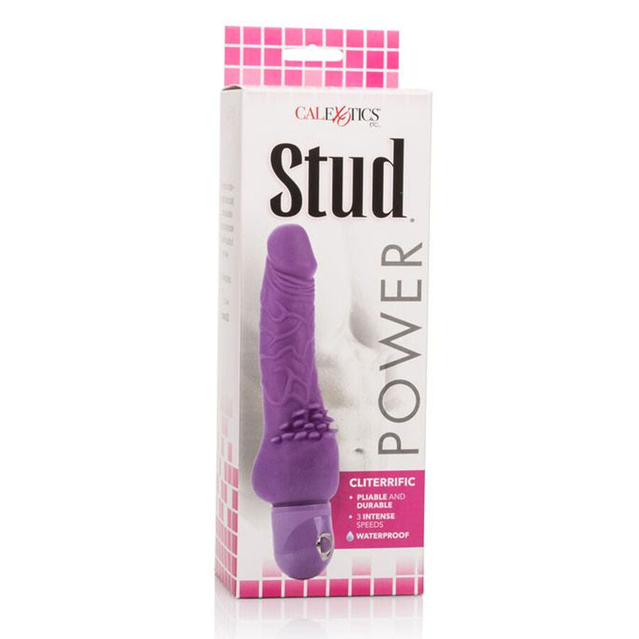 CALEXOTICS - POWER STUD CLITERRIFIC PURPLE VIBRATOR - 3