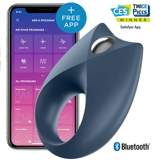 SATISFYER - POWERFUL ROYAL ONE RING VIBRATOR APP - 1