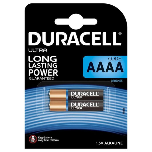 DURACELL - ULTRA POWER BATTERY ALCALINA AAAA MX2500 1,5V 2 UNITS - 1