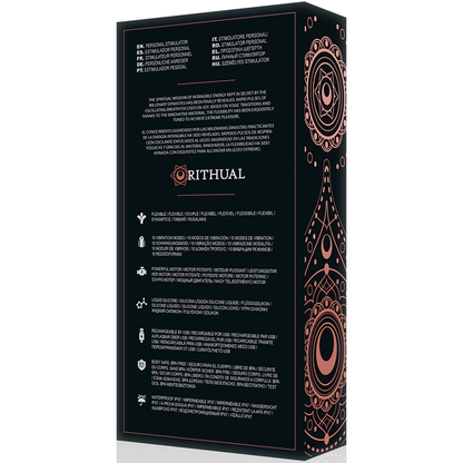 RITHUAL - KRIYA STIMULAODR RECHARGEABLE G-POINT BLACK - 10