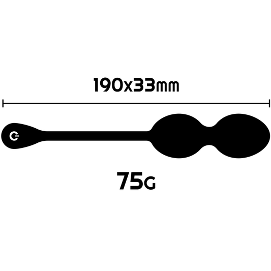 RITHUAL - Boules de Kegel vibrantes rechargeables Nisha Orchidée