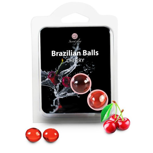 SECRETPLAY - BRAZILIAN BALLS CHERRY - 1