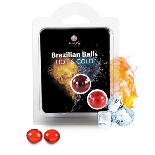 SECRETPLAY - BRAZILIAN BALLS HEAT & COLD EFFECT 2 UNITS - 1
