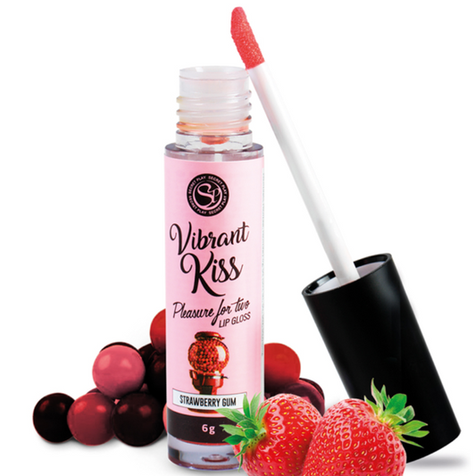 SECRETPLAY - LIP GLOSS VIBRANT KISS STRAWBERRY GUM - 1
