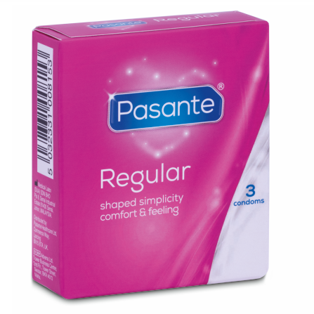 PASANTE - CONDOM REGULAR RANGE 3 UNITS - 1