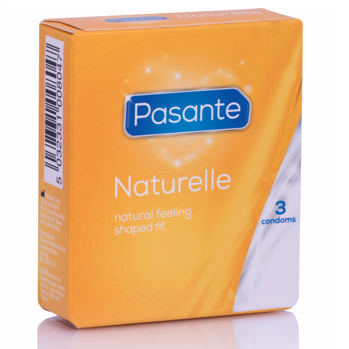PASANTE - NATURELLE CONDOM 3 PACK - 1