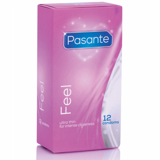 PASANTE - SENSITIVE ULTRA FINE CONDOMS 12 UNITS - 1