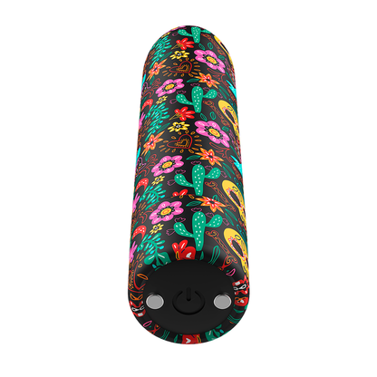 CUSTOM BULLETS - FLORAL RECHARGEABLE BULLET 10 INTENSITY