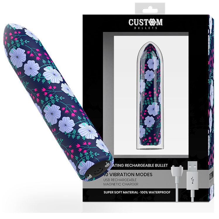 CUSTOM BULLETS - SPRING MAGNETIC BULLET 10 INTENSITIES - 5