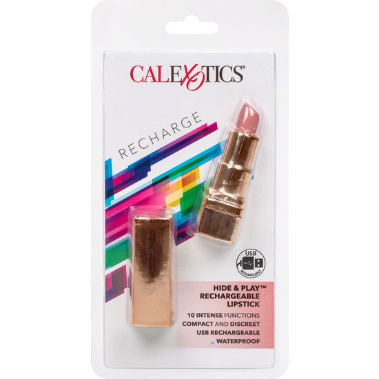 CALEXOTICS - BALA RECHARGEABLE LIPSTICK HIDE & PLAY SOFT PINK - 2