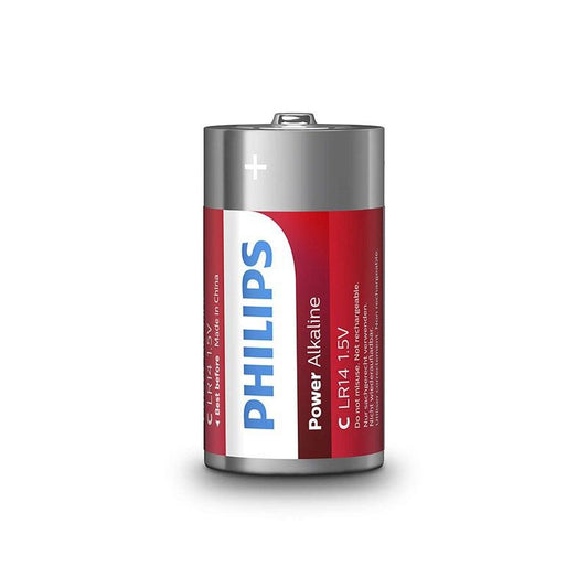 PHILIPS - POWER BATTERIES PILA C LR14 PACK 2 - 1