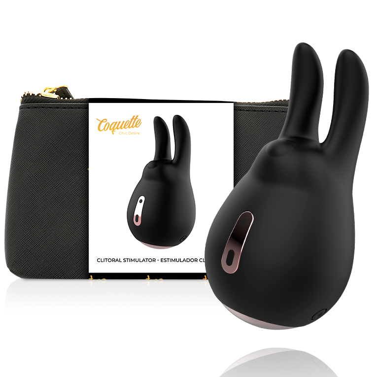COQUETTE CHIC DESIRE - CLITORIAL STIMULATOR BLACK / GOLD - 1