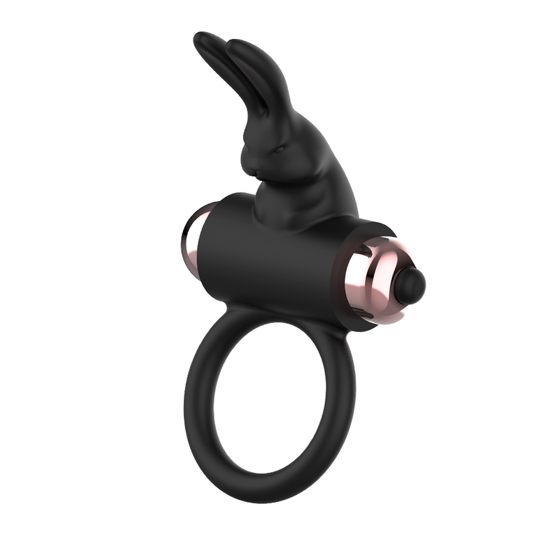 COQUETTE CHIC DESIRE - COCK RING WITH VIBRATOR BLACK/ GOLD - 9