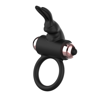 COQUETTE CHIC DESIRE - COCK RING WITH VIBRATOR BLACK/ GOLD - 9
