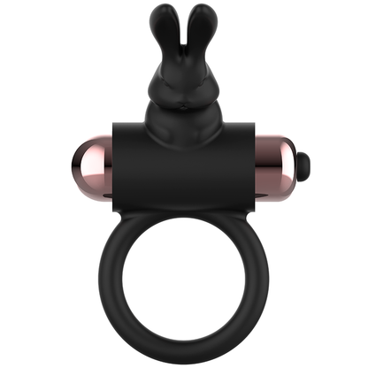 COQUETTE CHIC DESIRE - COCK RING WITH VIBRATOR BLACK/ GOLD - 3