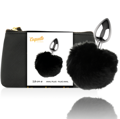 COQUETTE CHIC DESIRE - ANAL PLUG METAL SIZE L 2.8 X 4.1 CM - 4