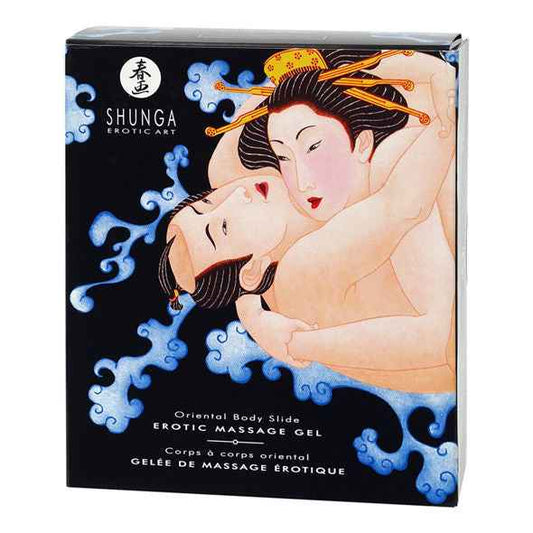 SHUNGA - GEL DA MASSAGGIO EROTICO CORPO A CORPO ORIENTALE AI FRUTTA ESOTICI - Secretroomsexyshop
