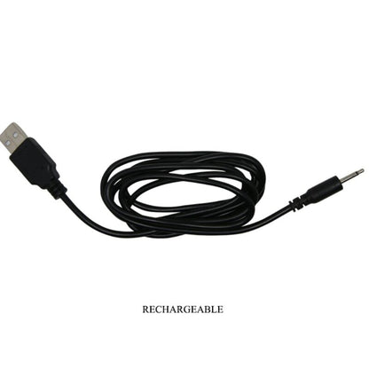 MR PLAY - RECHARGEABLE BLACK VIBRATOR ANAL PLUG - 6