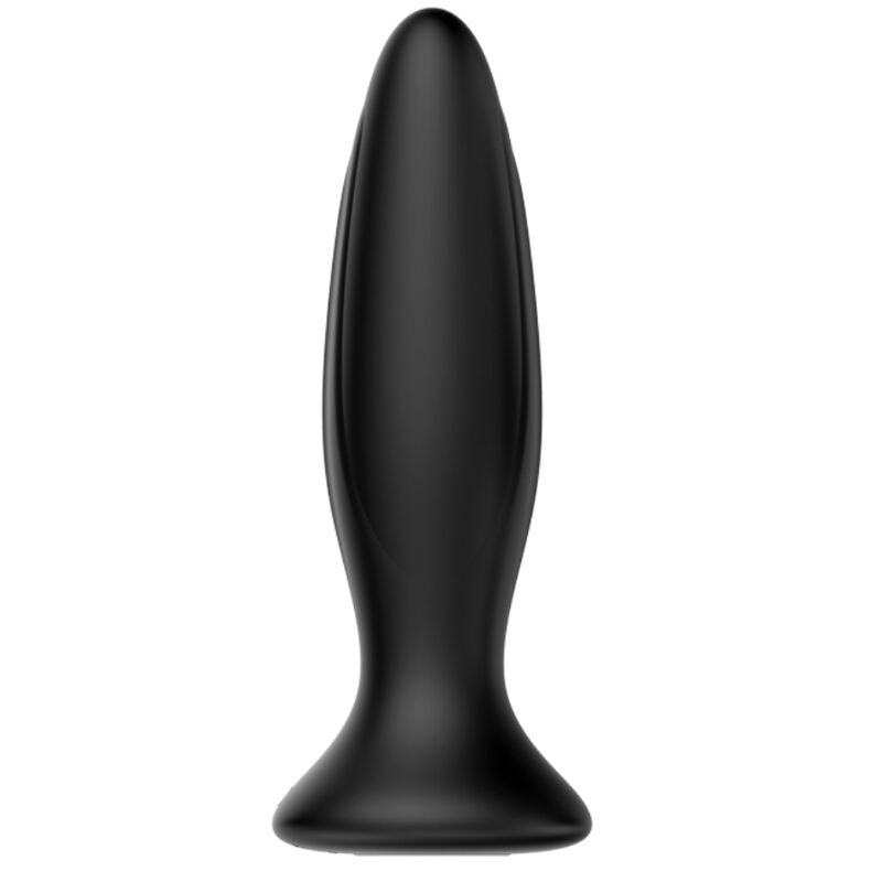 MR PLAY - RECHARGEABLE BLACK VIBRATOR ANAL PLUG - 7
