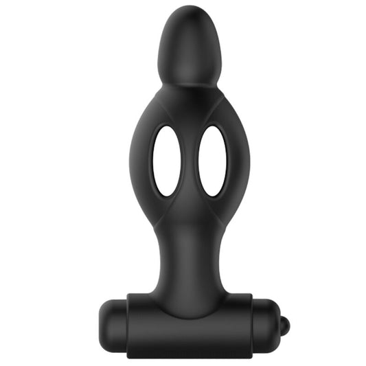 MR PLAY - SILICONE ANAL PLUG WITH VIBRATION - 1