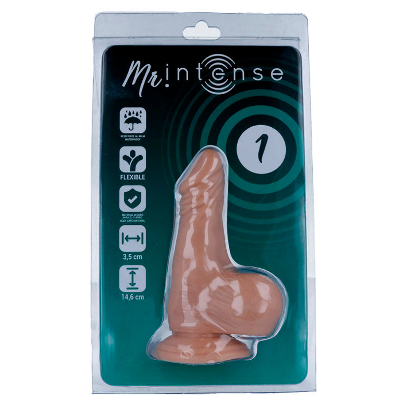 MR INTENSE - 1 REALISTIC COCK 14.6 CM -O- 3.5 CM - 3