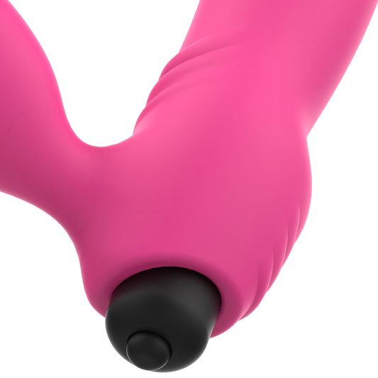 OHMAMA - BIX DOUBLE STIMULATION VIBRATOR XMAS EDITION PINK - 1