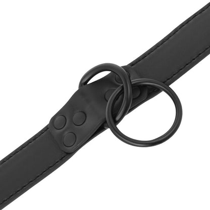 DARKNESS - BLACK NECKLACE WITH CHAIN - 2