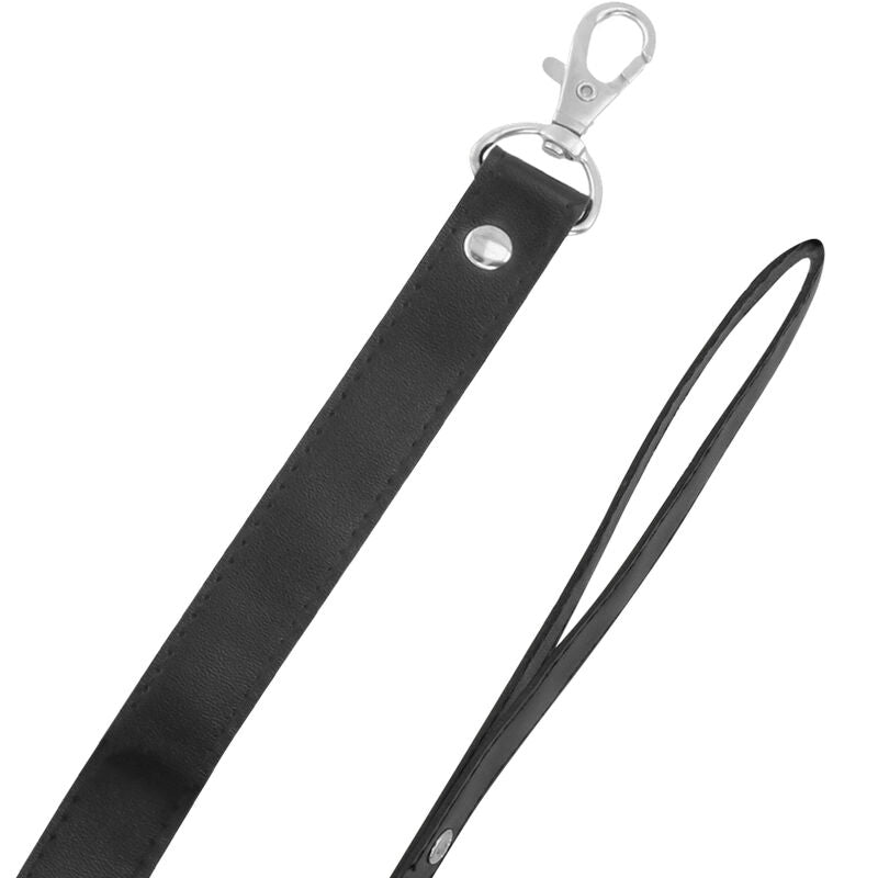 DARKNESS - BDSM COLLAR WITH BLACK LOCK - 3