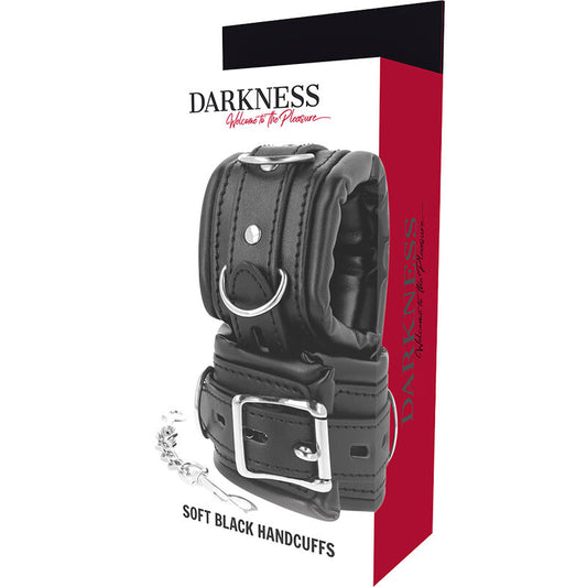 DARKNESS - PADDED BDSM HANDCUFFS - 1